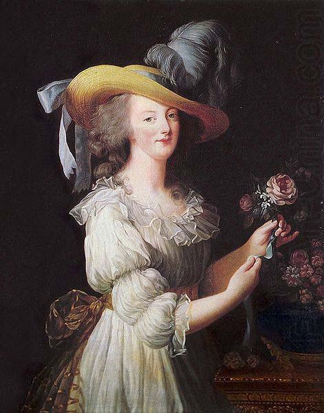 Portrait of Marie Antoinette,, Elisabeth Louise Viegg-Le Brun